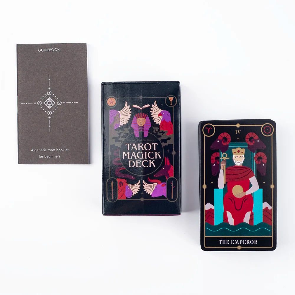 The Witch of the Forest's Tarot Magick Deck — 78-Card Rider-Waite Deck with Guidebook