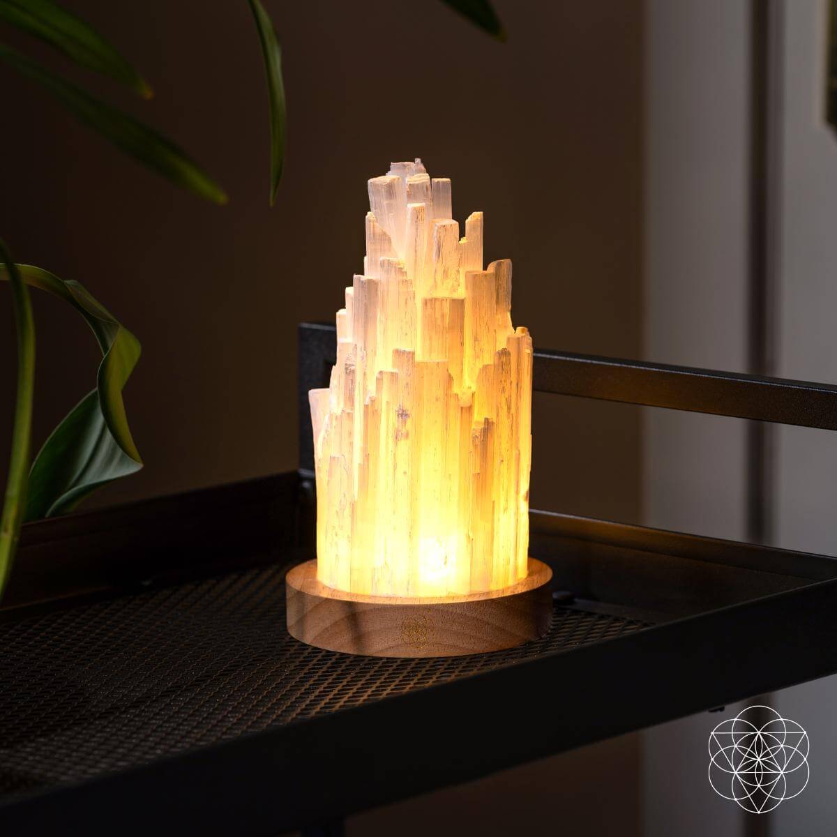 Cleanse-All Selenite Lamp — 2 Pounds of Moroccan Liquid Light