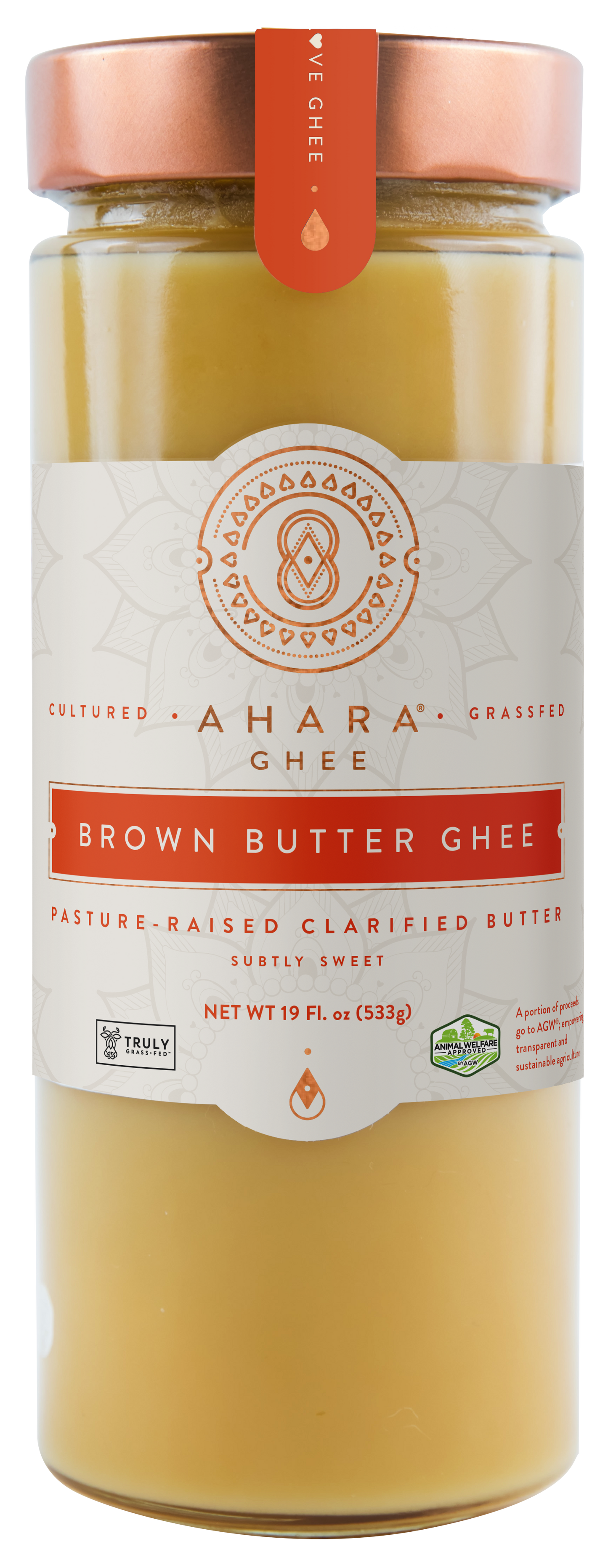Brown Butter grass-fed ghee jar — additional product view 2.