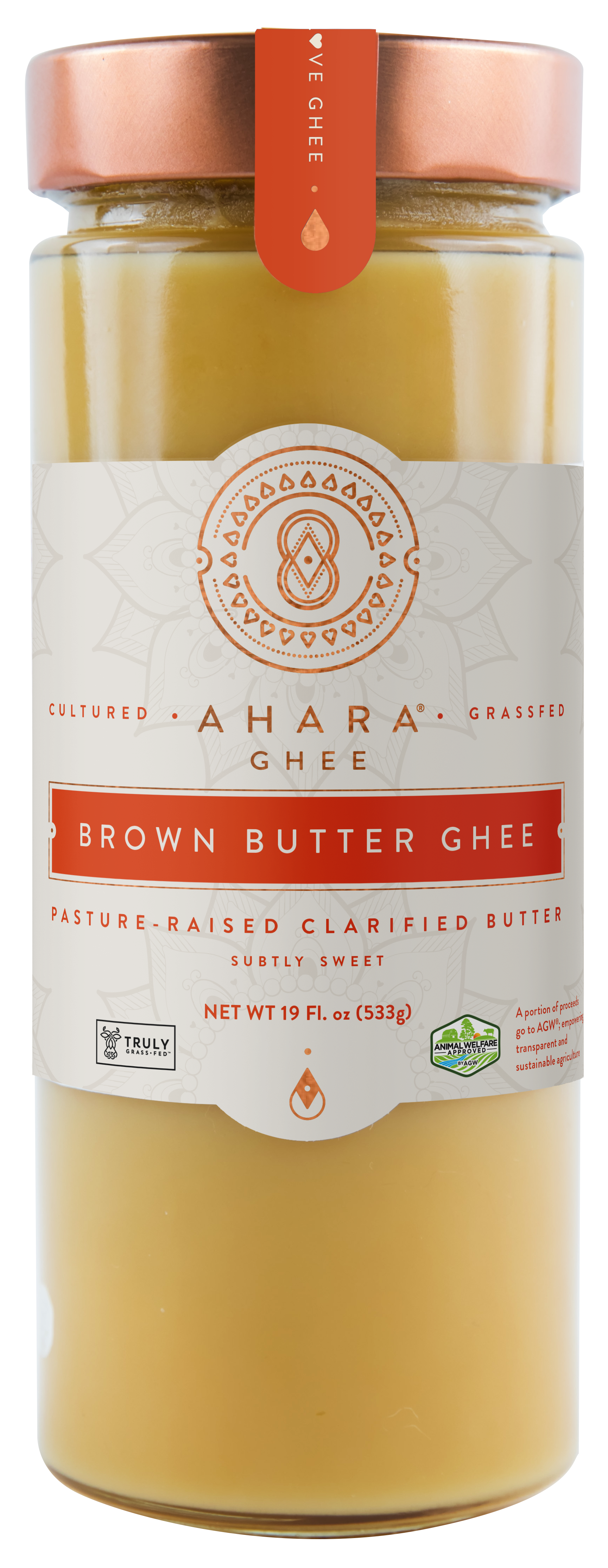 Brown Butter grass-fed ghee jar — additional product view 2.