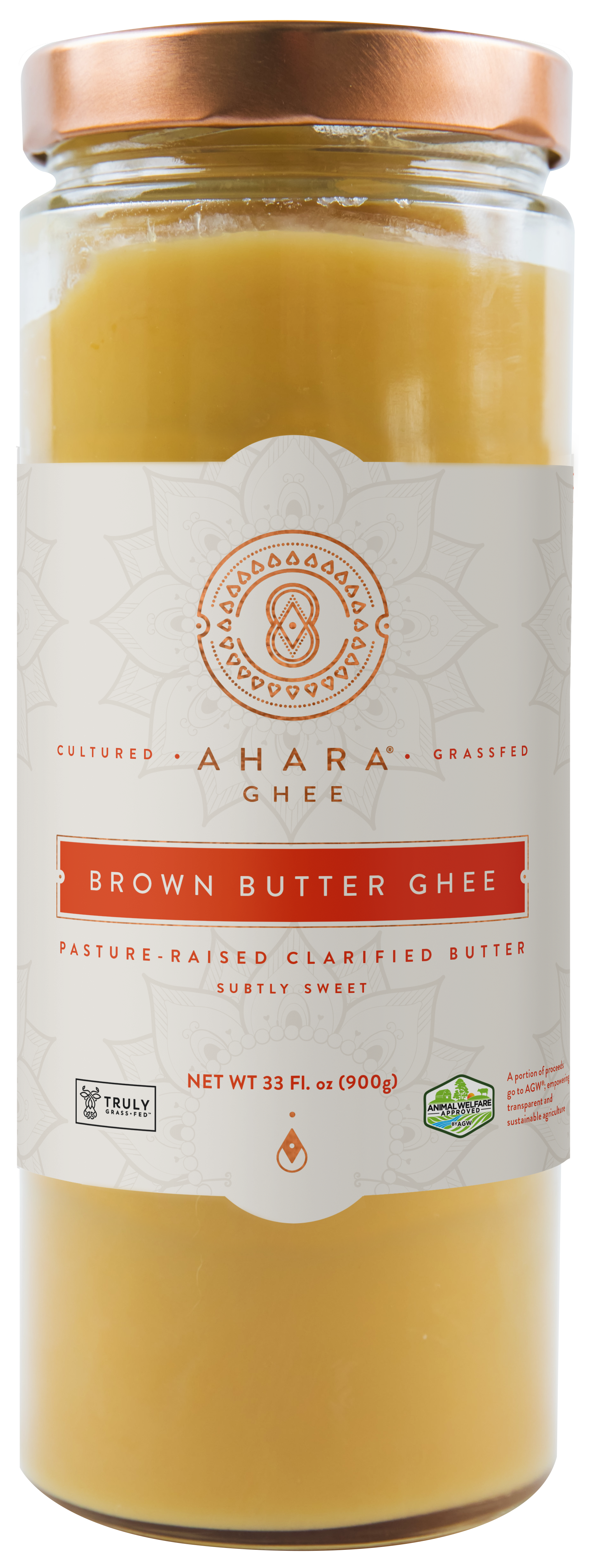 Brown Butter grass-fed ghee jar — additional product view 3.