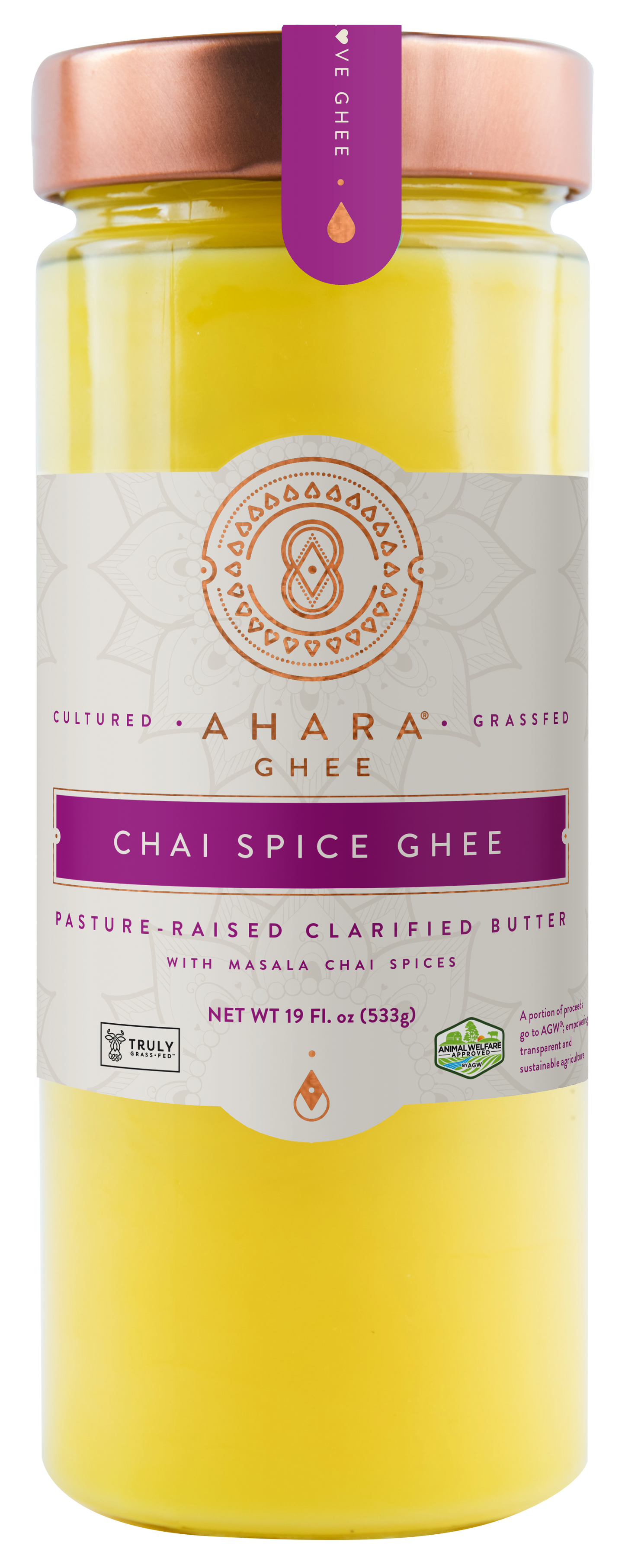 Chai Spice grass-fed ghee jar — additional product view 2.