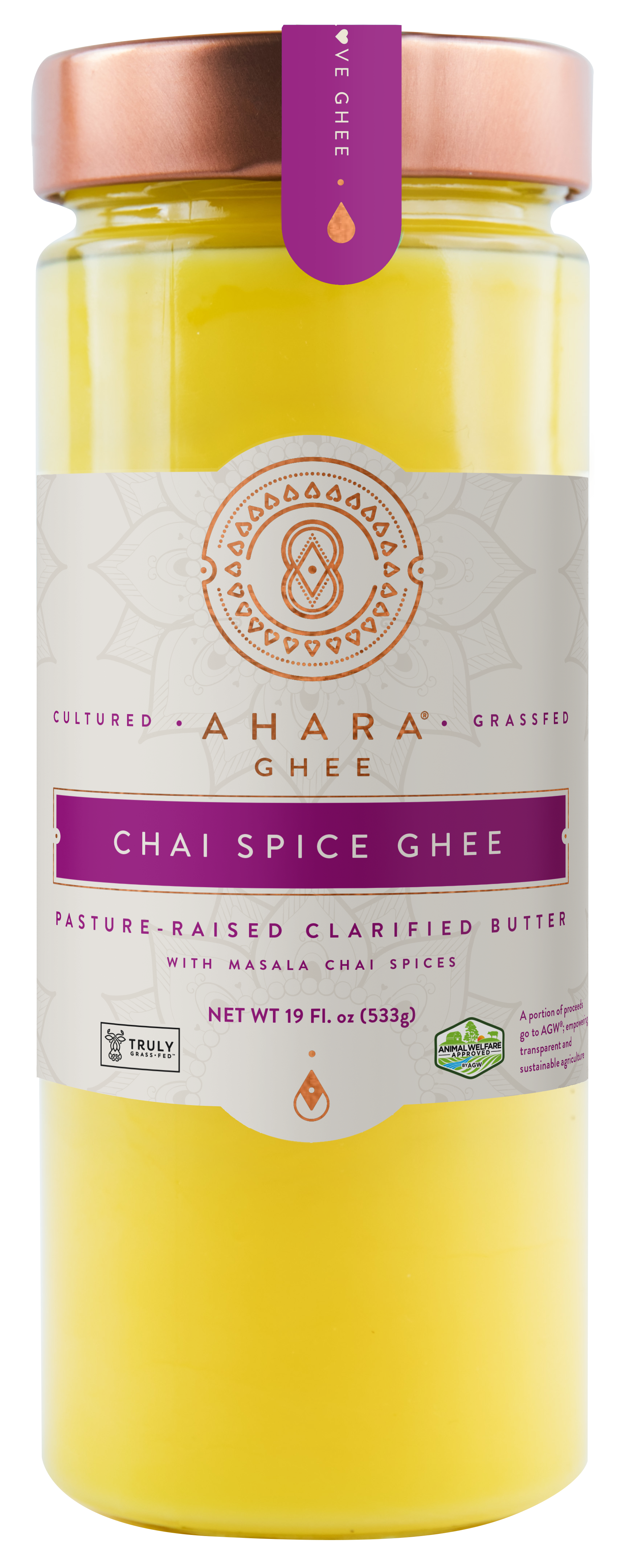 Chai Spice grass-fed ghee jar — additional product view 2.