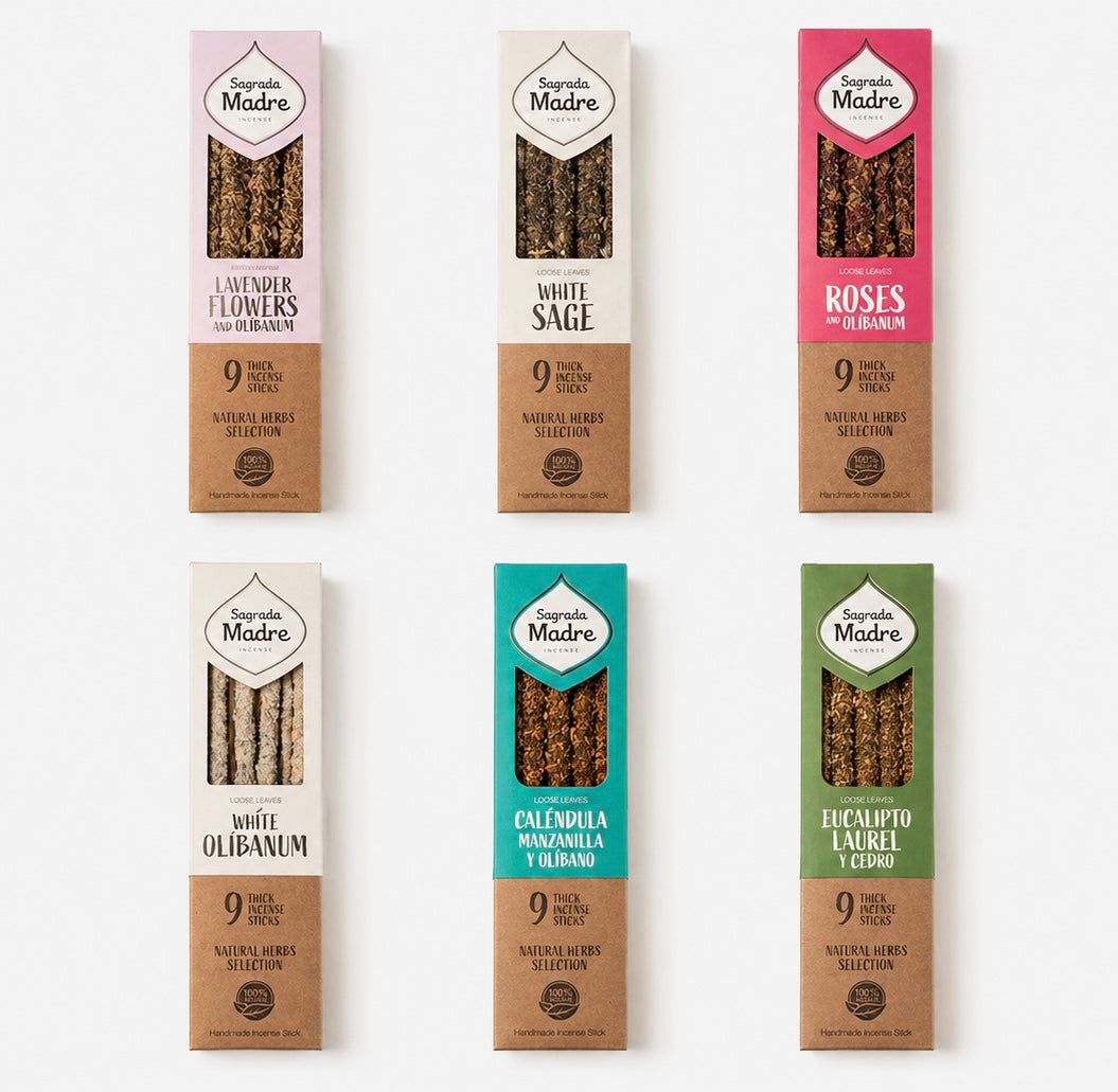Herb and resin incense sticks in six botanical blends — image 1 of 13