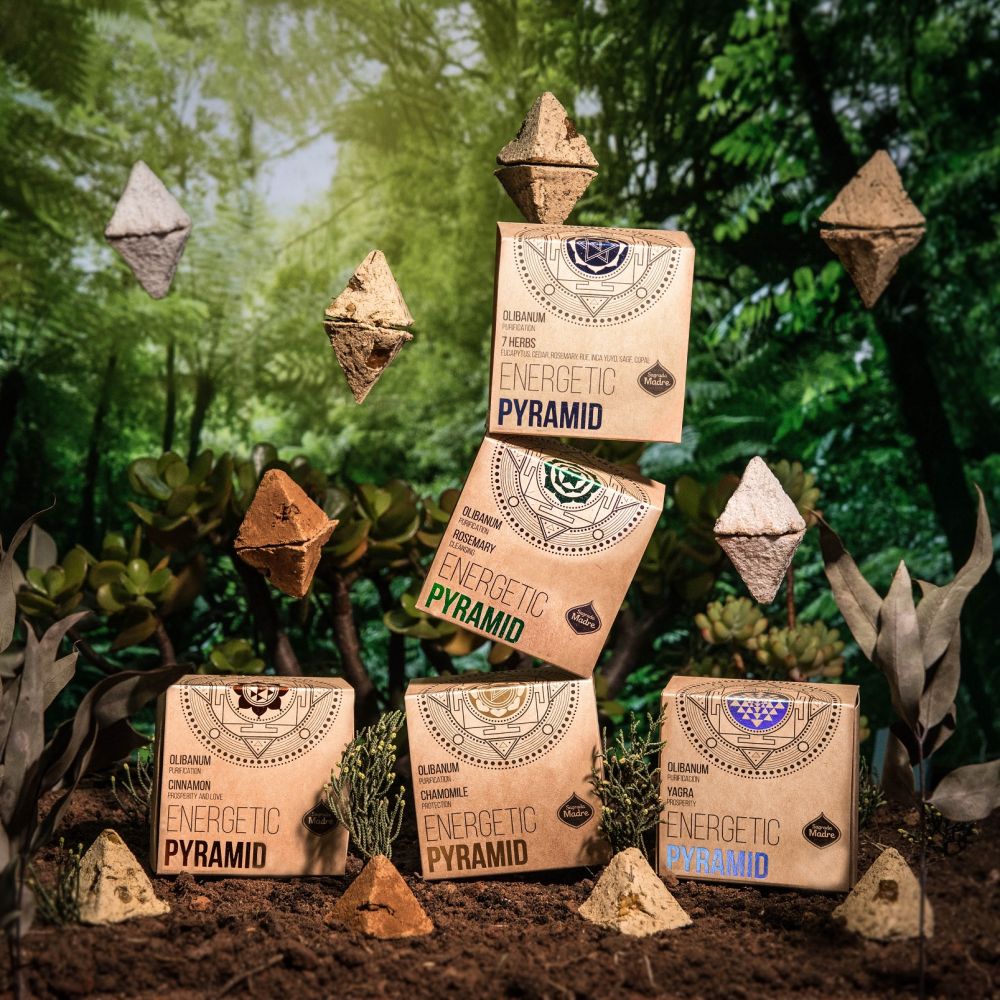 Pyramid smoke cleanse cones in seven botanical blends — image 14 of 15