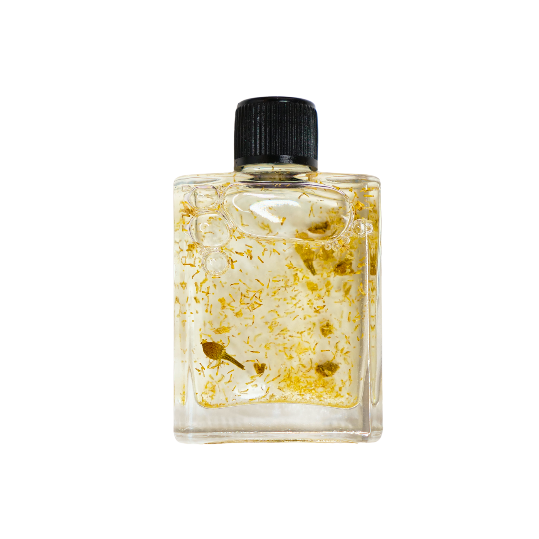Peaceful Home Ritual Oil, .36 oz glass bottle — alternate view.