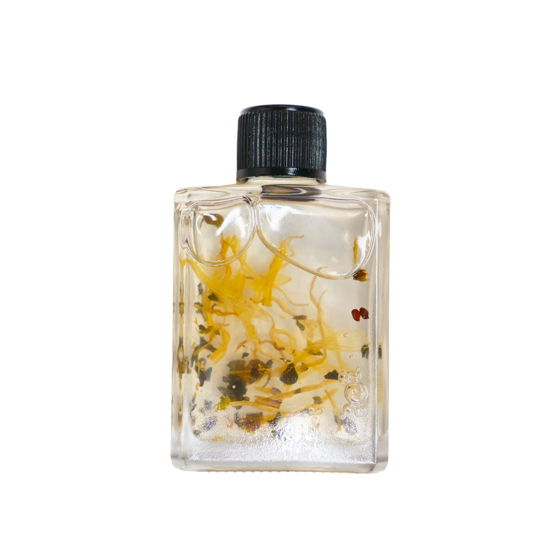 Chakra Balancing Ritual Oil, .36 oz glass bottle — alternate view.