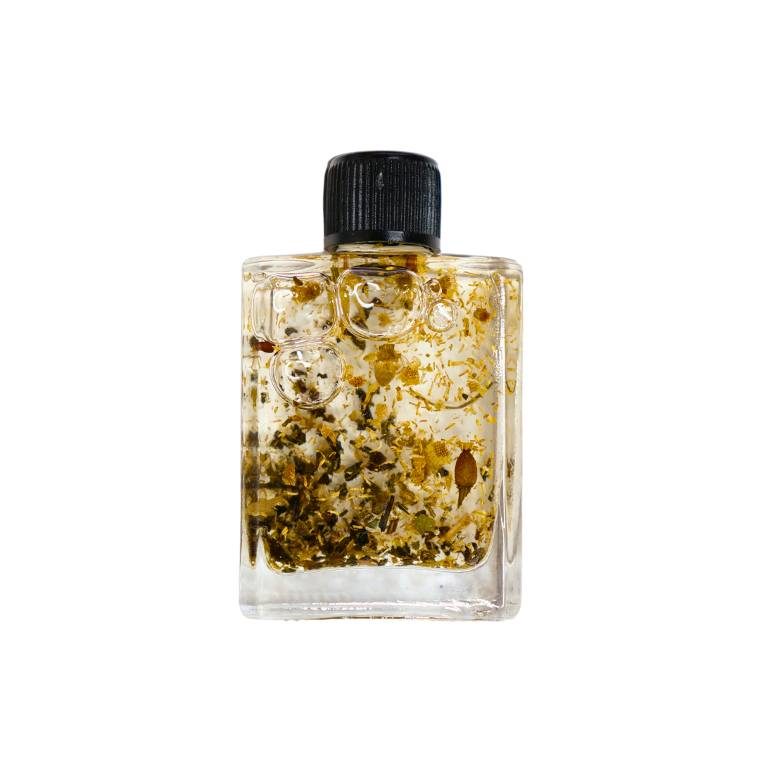 Better Business spell oil in a small twist-top glass bottle (view 3)
