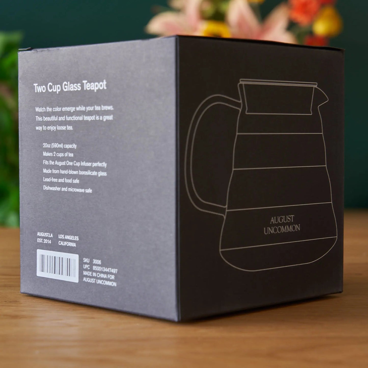 Two-cup heatproof glass teapot — additional product view 10.