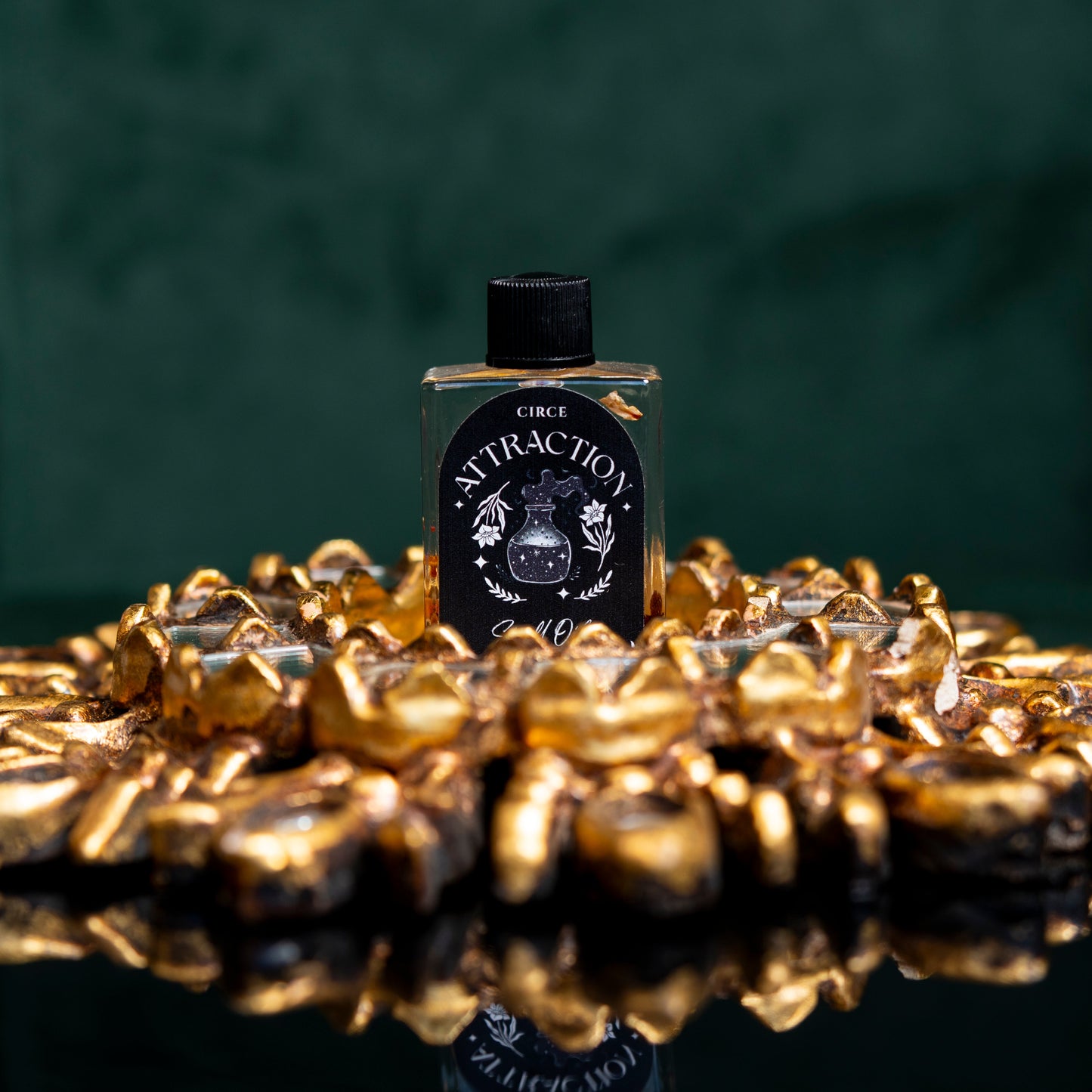 Attraction Ritual Oil, half-ounce twist-top glass bottle — additional product view.