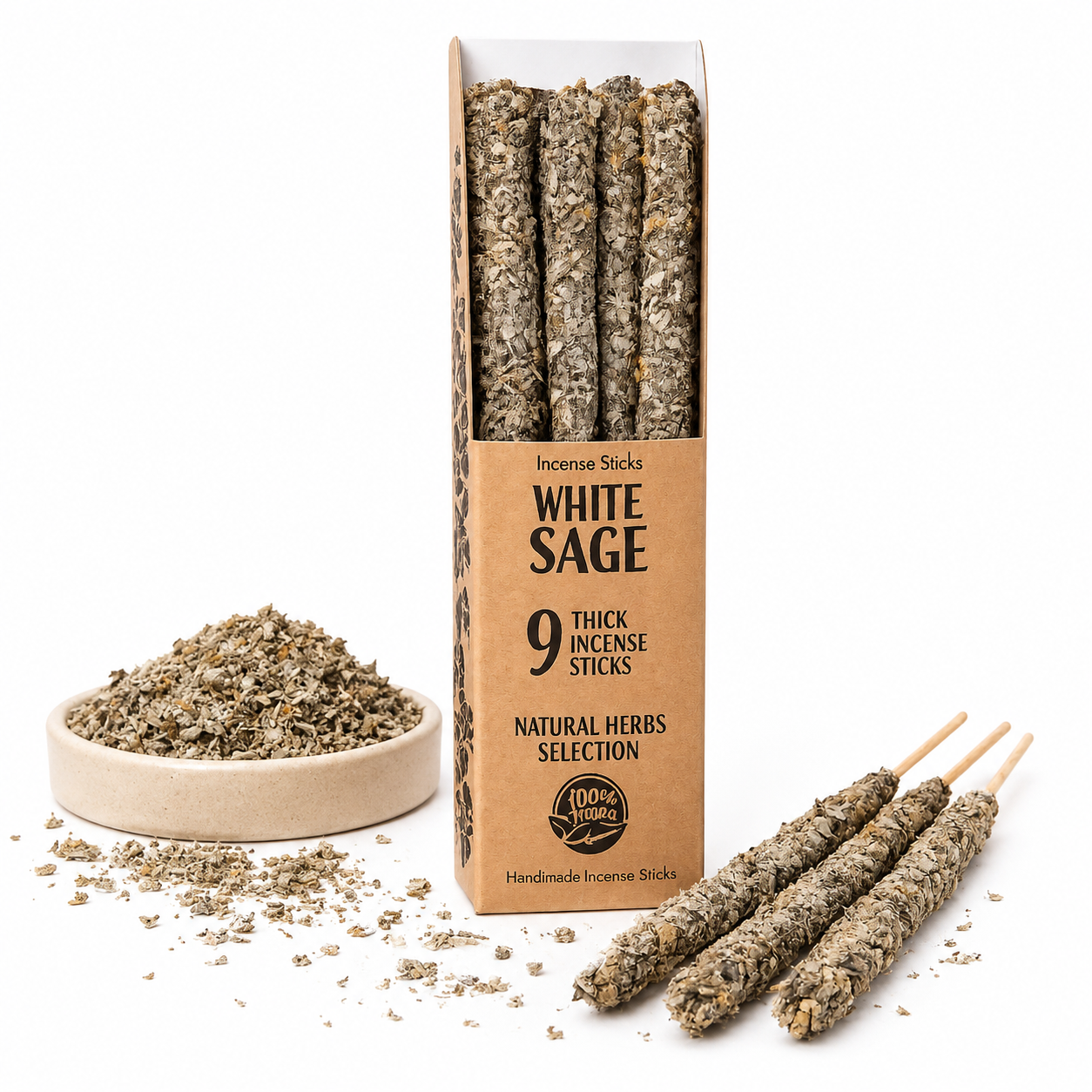 Herb and resin incense sticks in six botanical blends — image 7 of 13