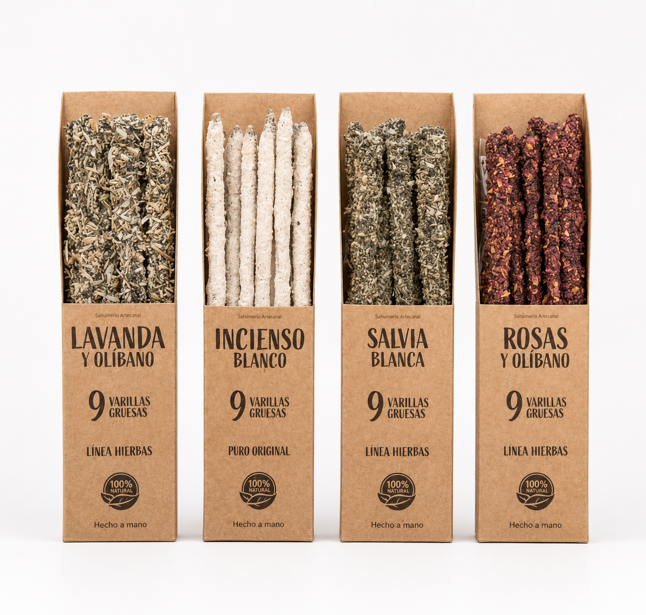 Herb and resin incense sticks in six botanical blends — image 3 of 13