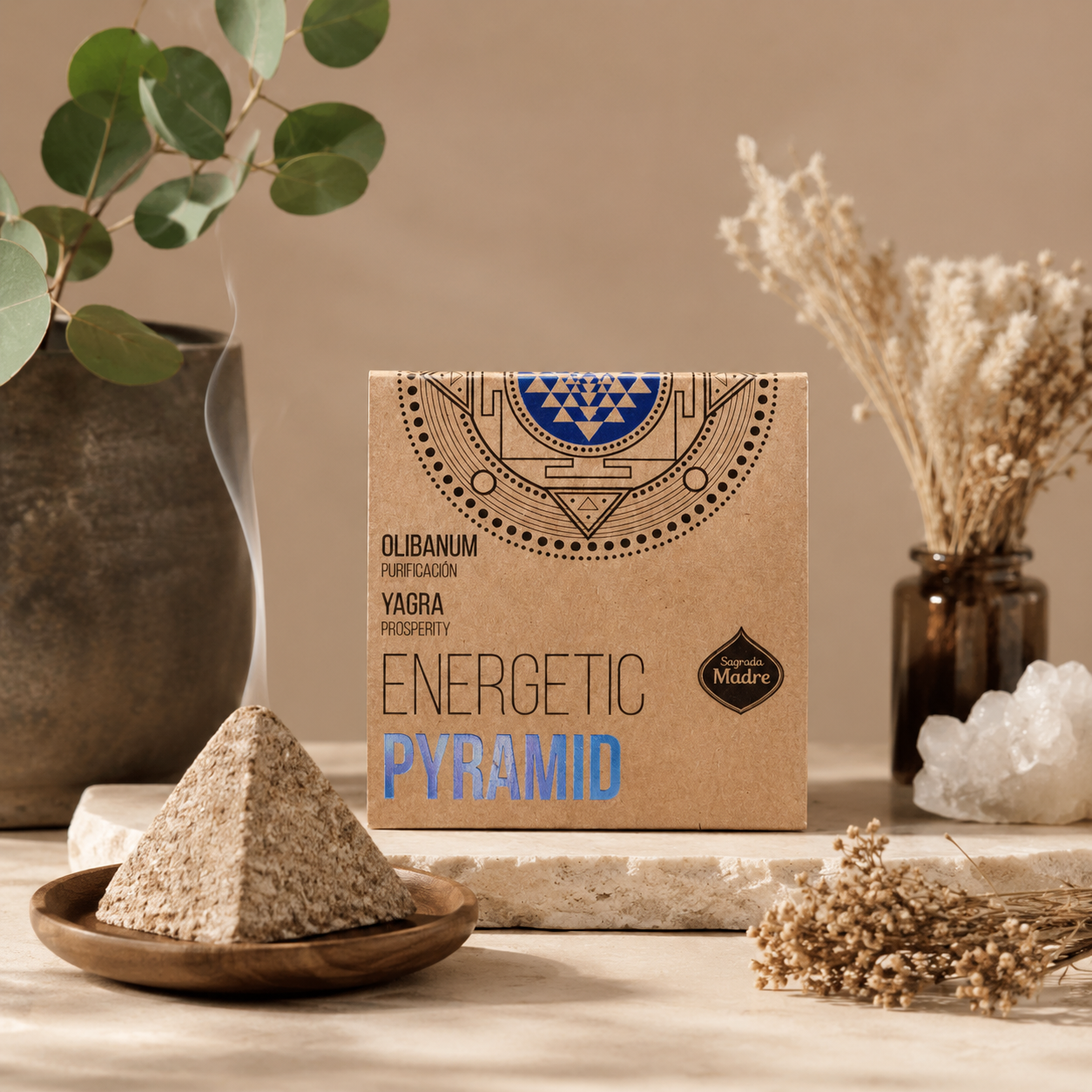 Pyramid smoke cleanse cones in seven botanical blends — image 2 of 15