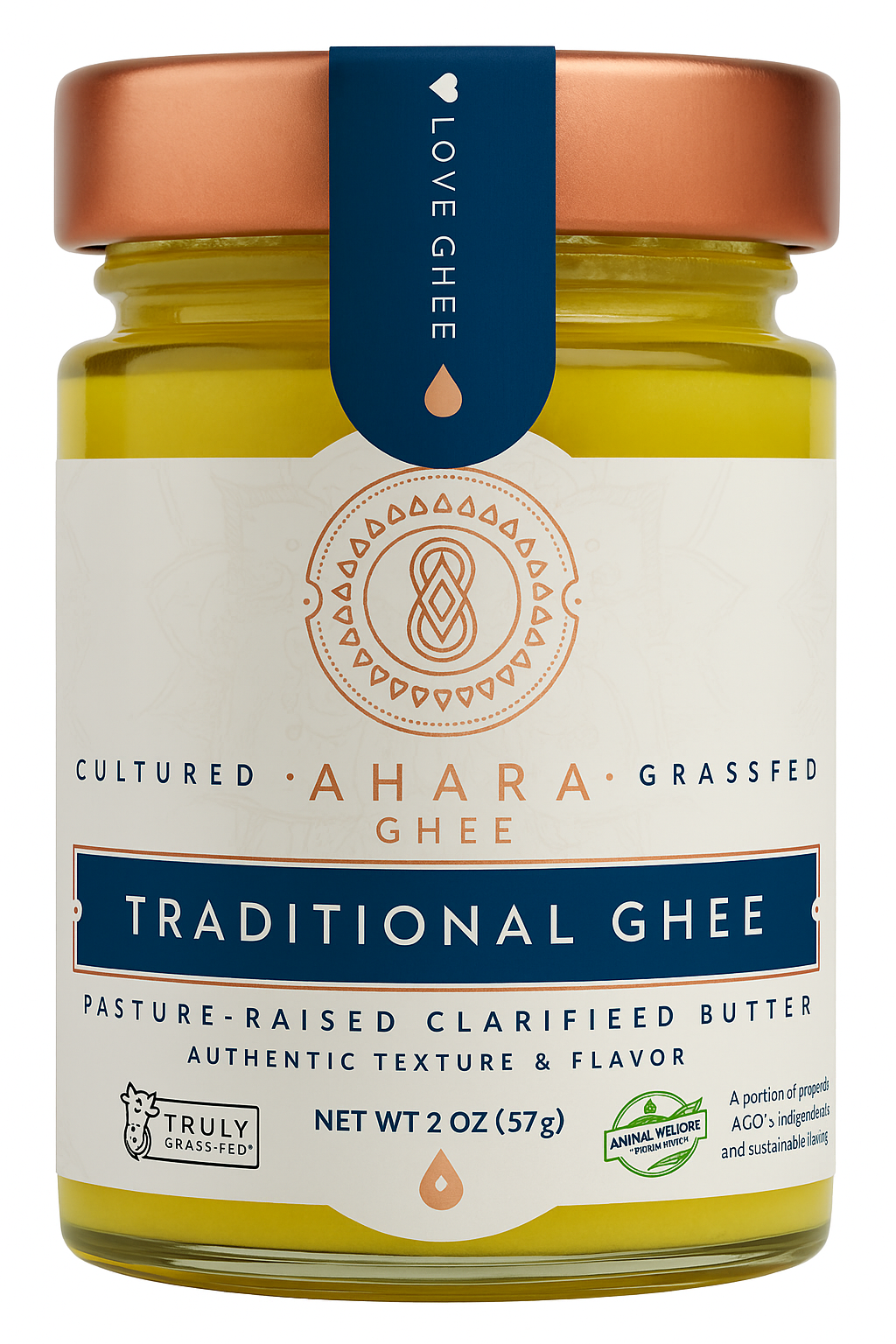 Traditional cultured grass-fed ghee jar — additional product view 8.