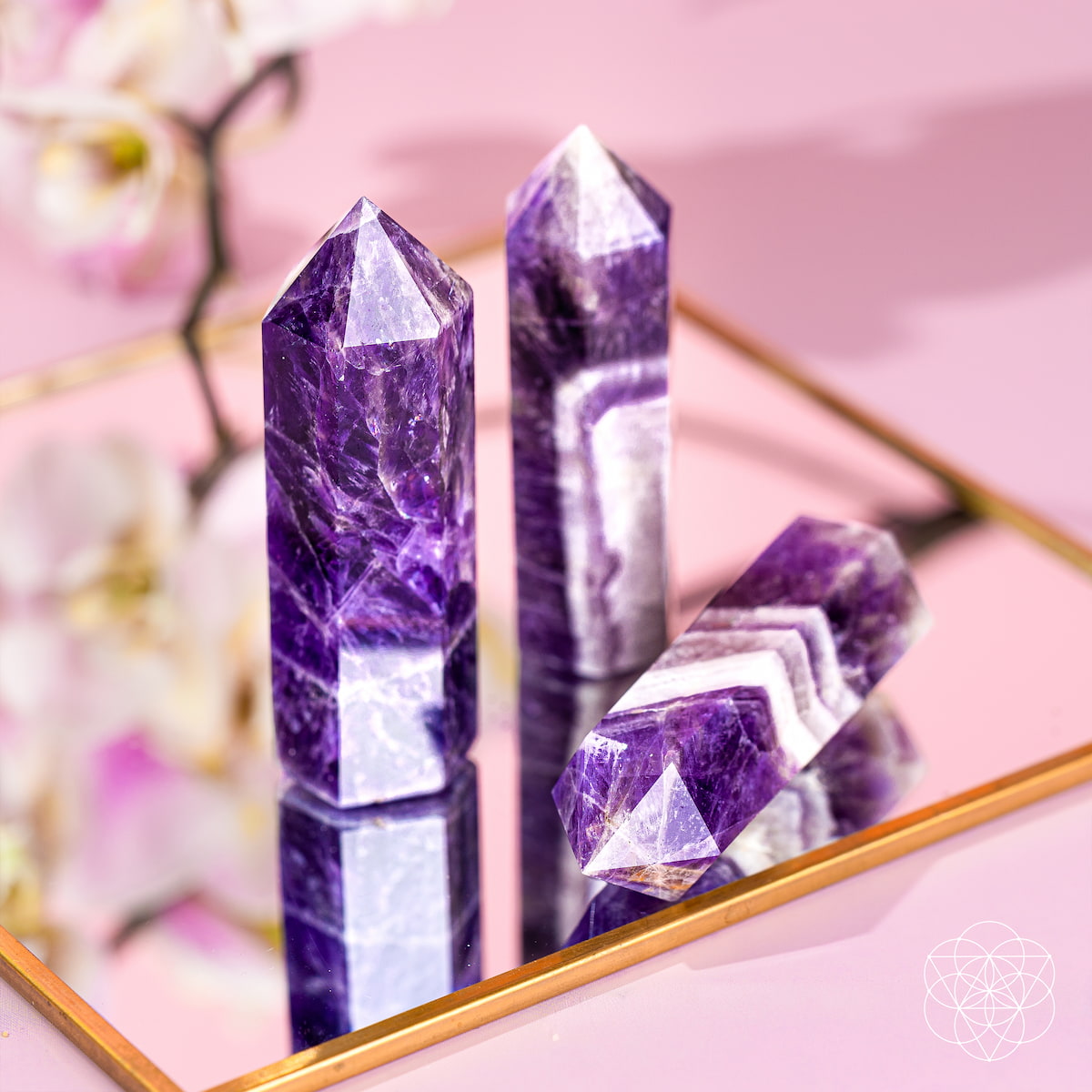 Cycle Breaker — Chevron Amethyst Point for Course Correction
