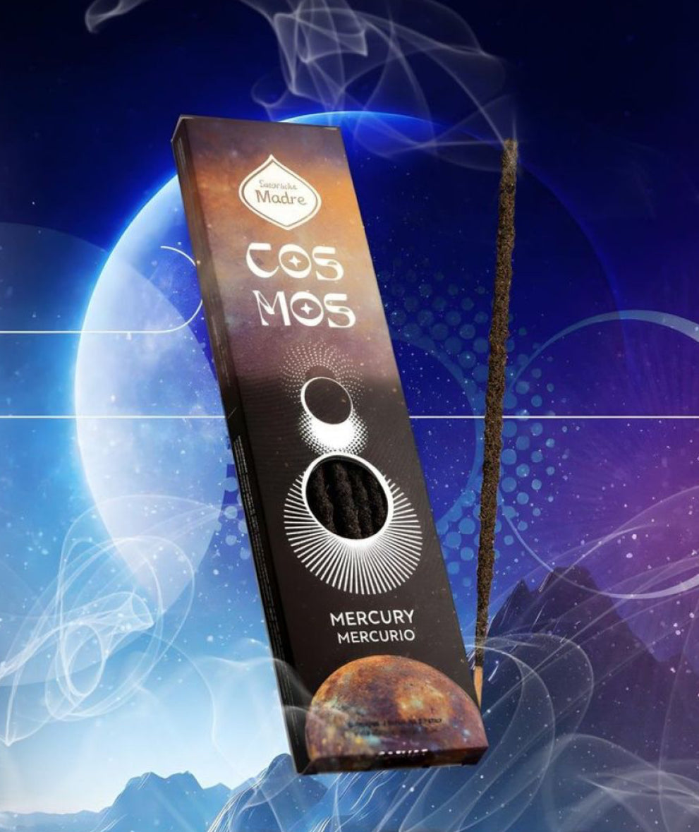 Mercury Cosmos Incense incense sticks and packaging — image 1 of 6