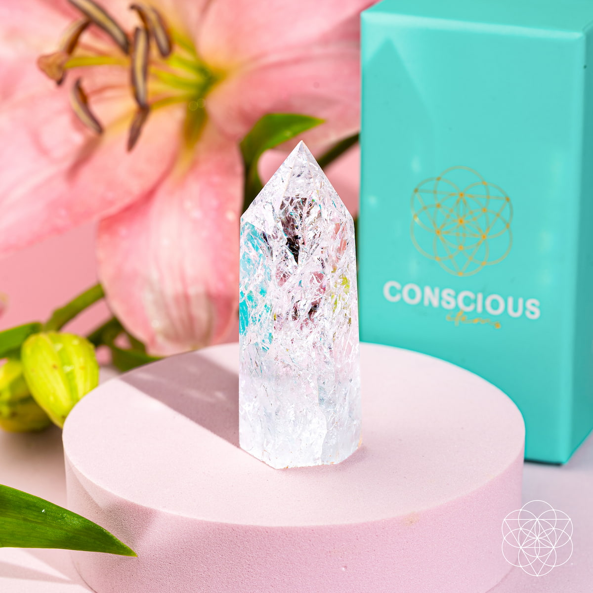 Limitless Manifestation — Ice Quartz Point, the Eureka Stone
