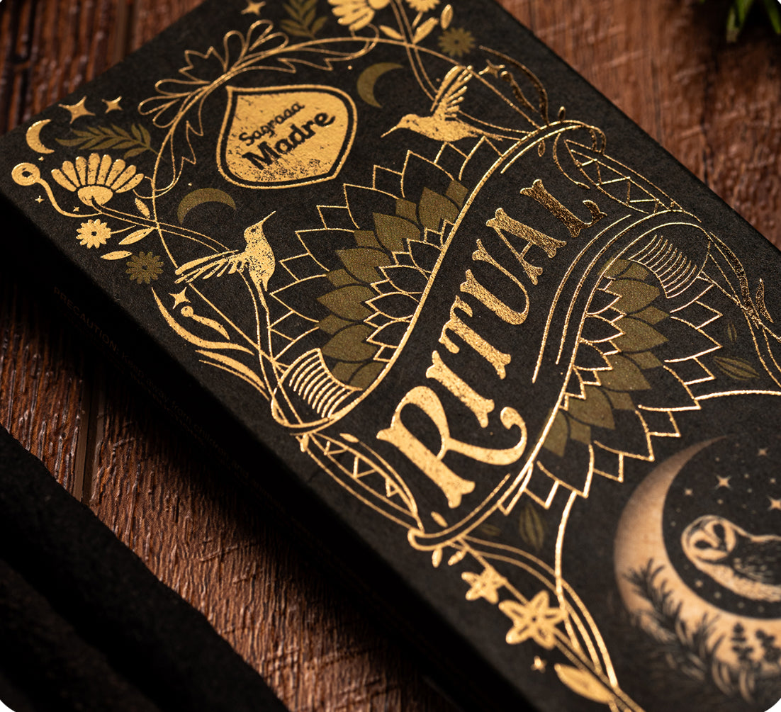 A box of Energetic Cleanse ritual incense sticks scented with frankincense and myrrh — additional product view 6.