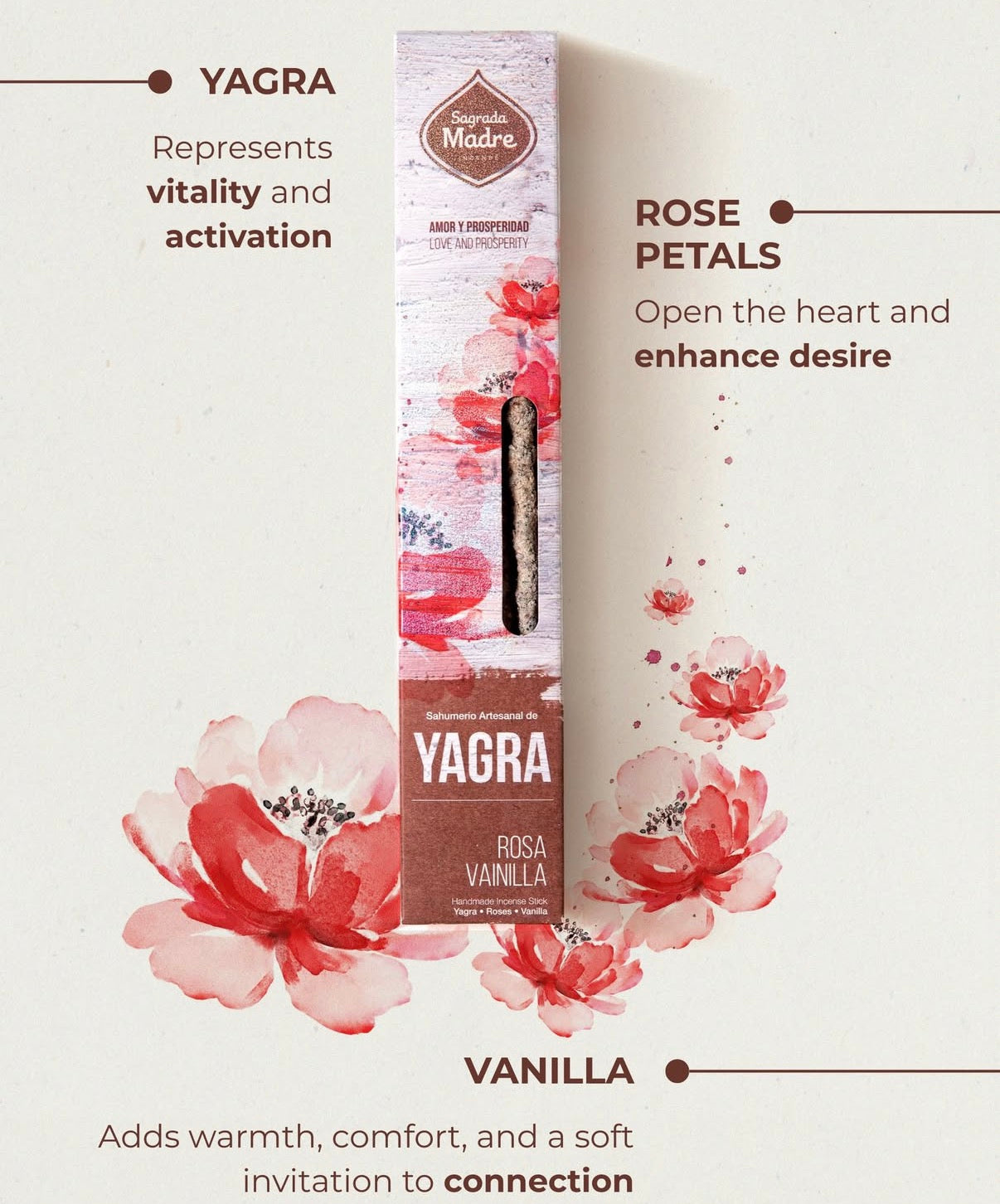 Flower Yagra incense sticks in four floral blends — image 4 of 13