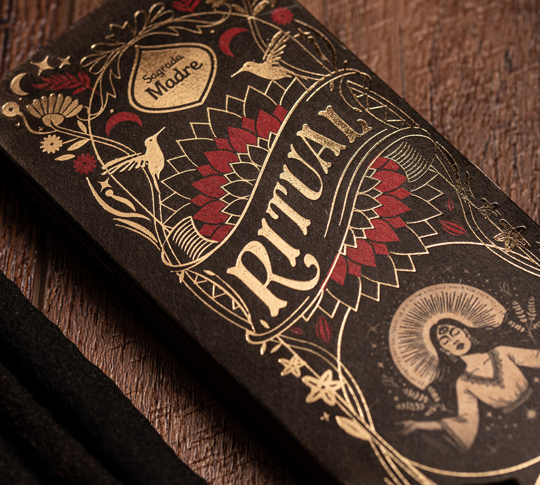 A box of Self Love ritual incense sticks scented with spices and flowers — additional product view 5.