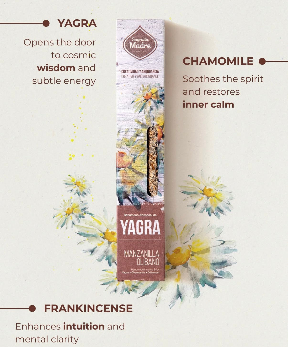 Flower Yagra incense sticks in four floral blends — image 5 of 13