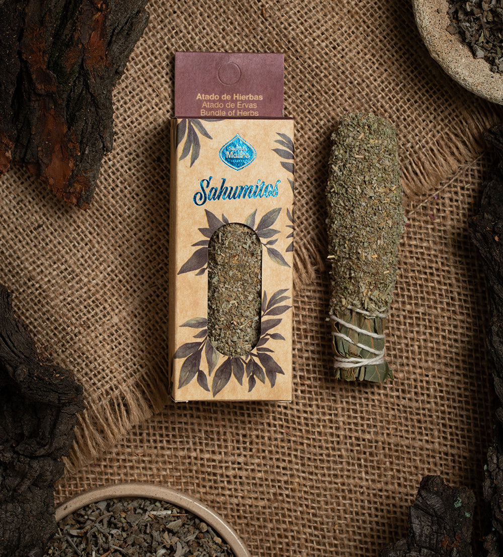 Boxed handcrafted smudge stick bundle