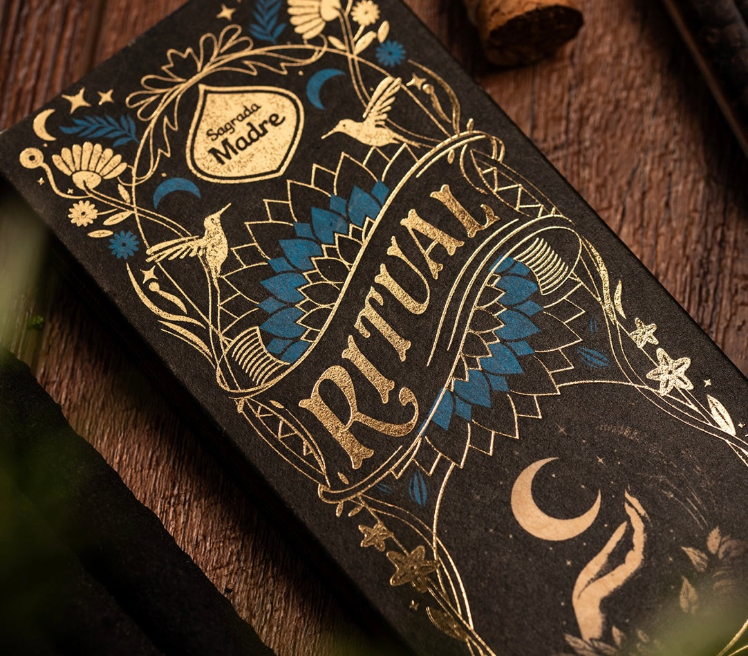 A box of Purification ritual incense sticks in the Mystical Gardens scent — additional product view 5.