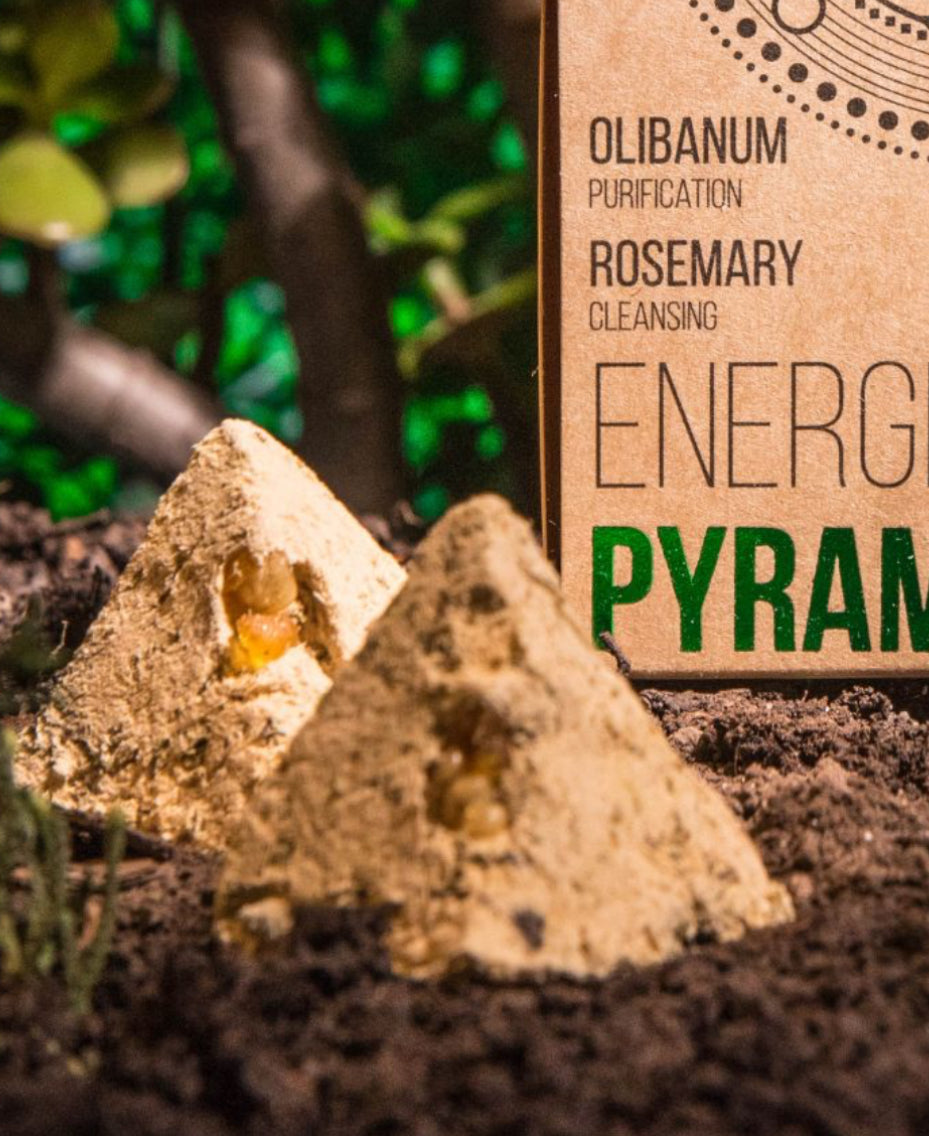 Pyramid smoke cleanse cones in seven botanical blends — image 4 of 15
