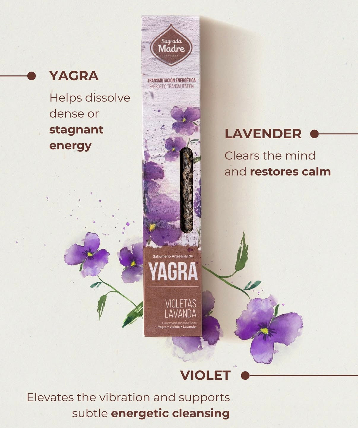 Flower Yagra incense sticks in four floral blends — image 3 of 13
