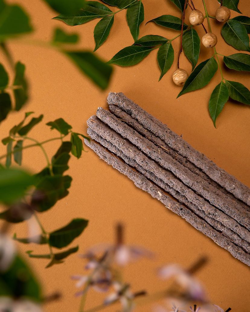 Elements incense packs with illustrated labels