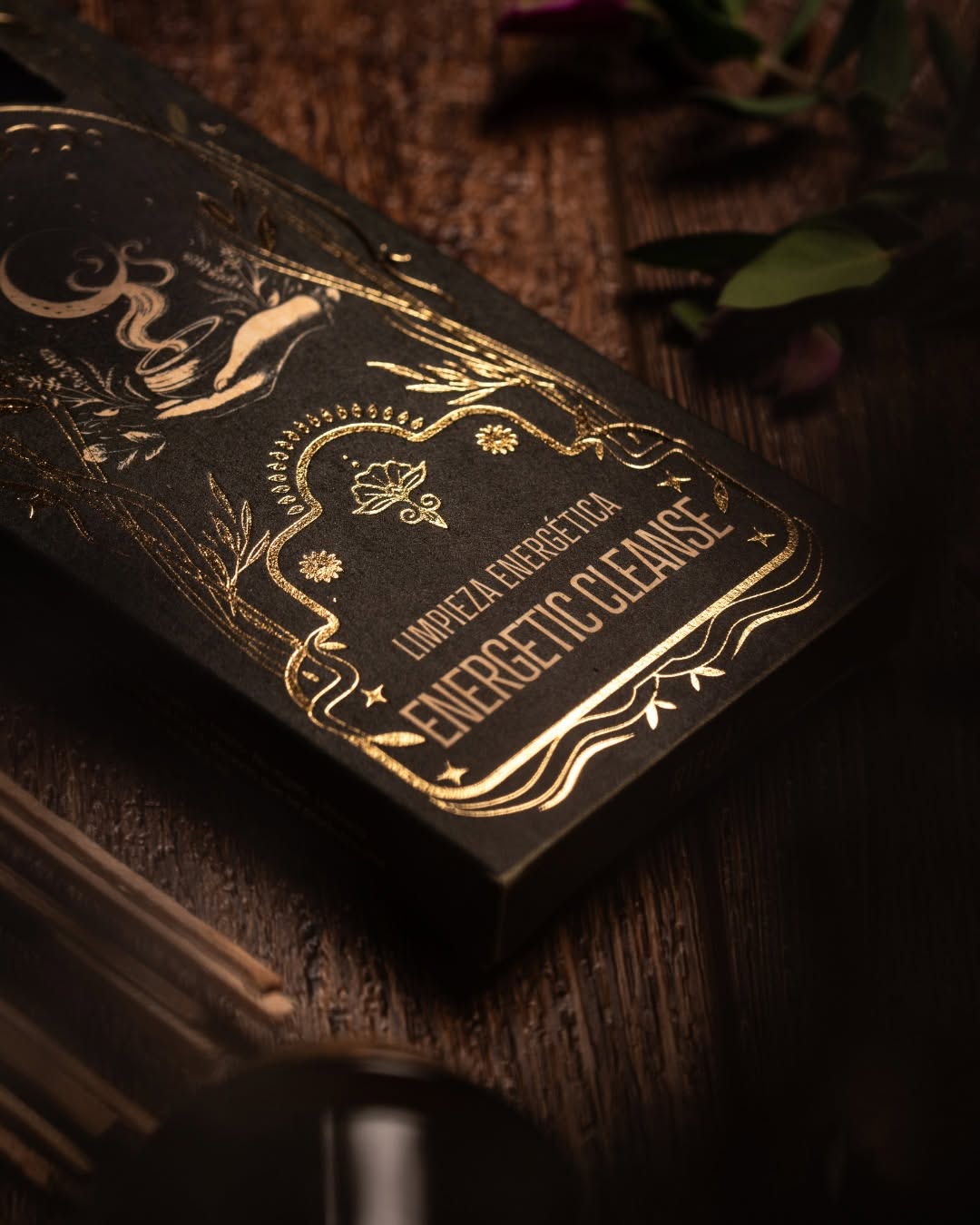 A box of Energetic Cleanse ritual incense sticks scented with frankincense and myrrh — additional product view 3.