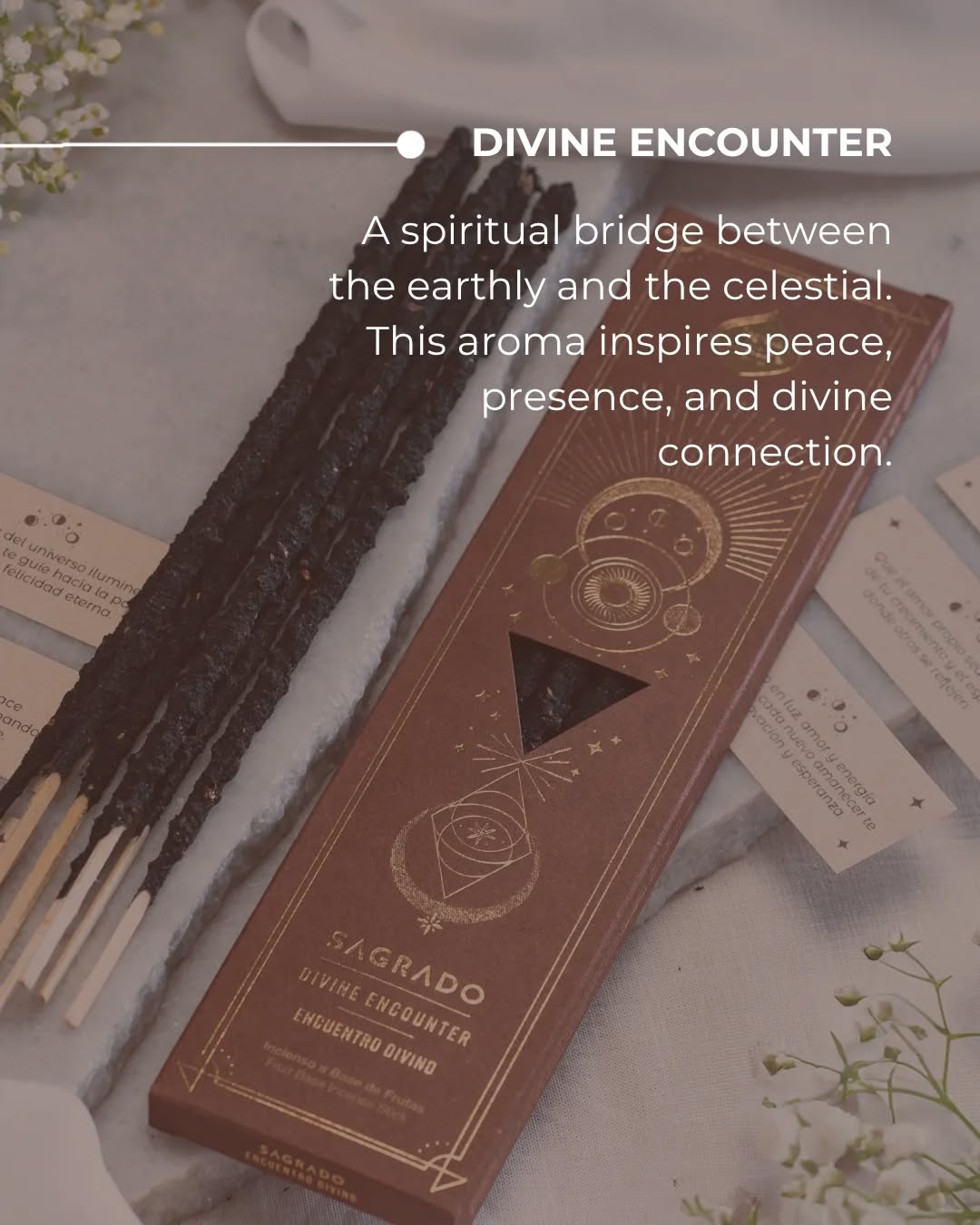 Divine Encounter sacred incense sticks and packaging — image 7 of 7