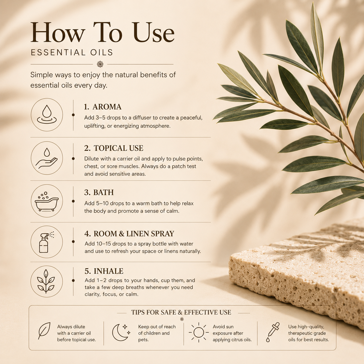 Bottle of pure certified organic Australian tea tree essential oil — view 3