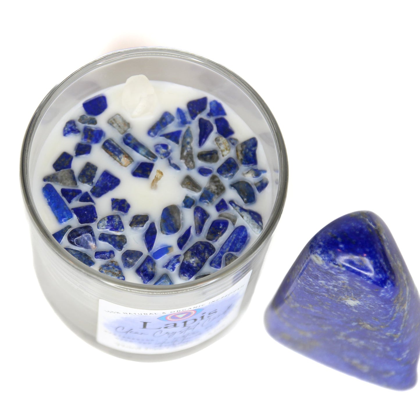 Lapis Lazuli Chakra Candle — Intuition & Truth, Third Eye Chakra