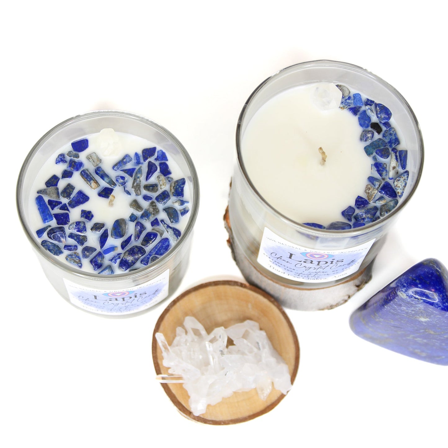 Lapis Lazuli Chakra Candle — Intuition & Truth, Third Eye Chakra