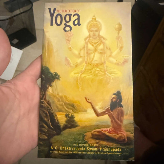 Front cover of the book 'The Perfection of Yoga'.
