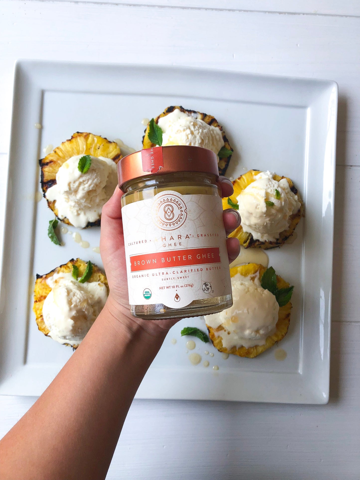 Brown Butter grass-fed ghee jar — additional product view 5.