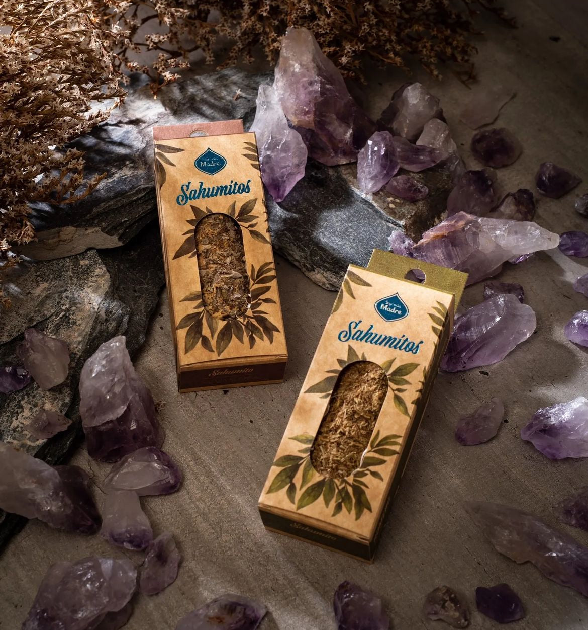Boxed handcrafted smudge stick bundle