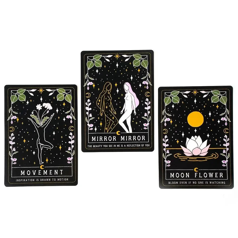 Moon Witch Oracle Deck, a 42-card oracle deck with lunar and divine feminine imagery — view 3 of 5