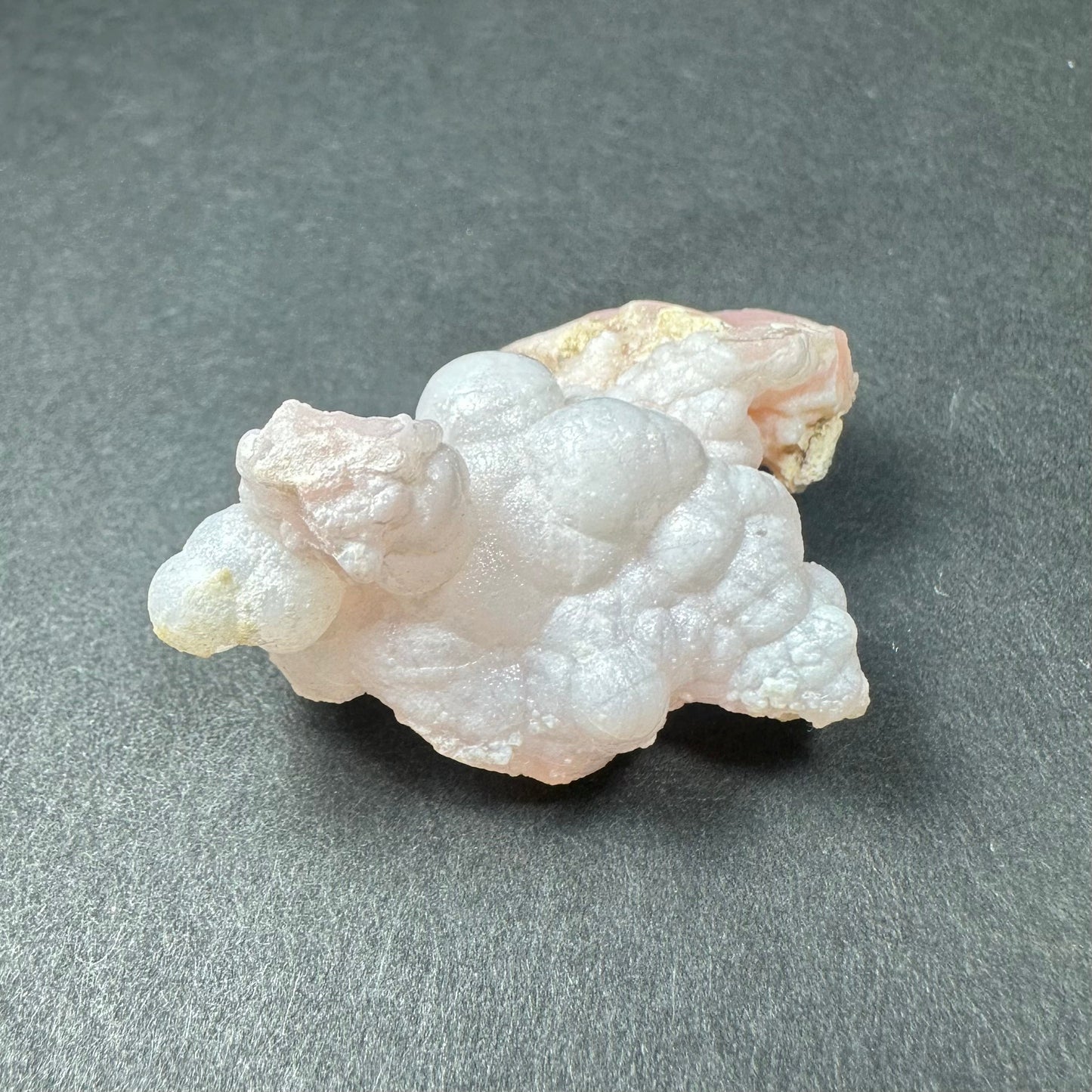 Botryoidal Pink Opal from Peru — Soft-Pink Collector Mineral Specimen