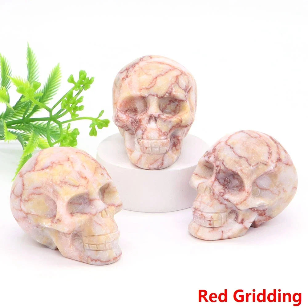 Crystal Skulls — Carved Gemstone Memento Mori for Your Altar