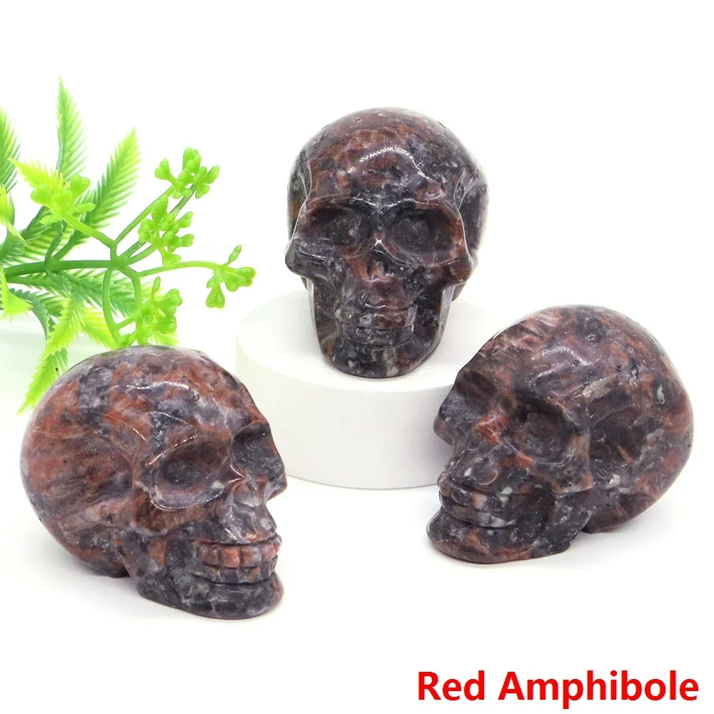 Crystal Skulls — Carved Gemstone Memento Mori for Your Altar