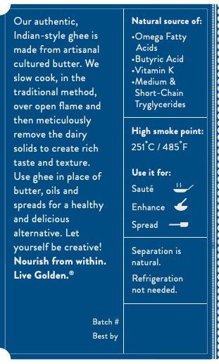 Traditional cultured grass-fed ghee jar — additional product view 5.