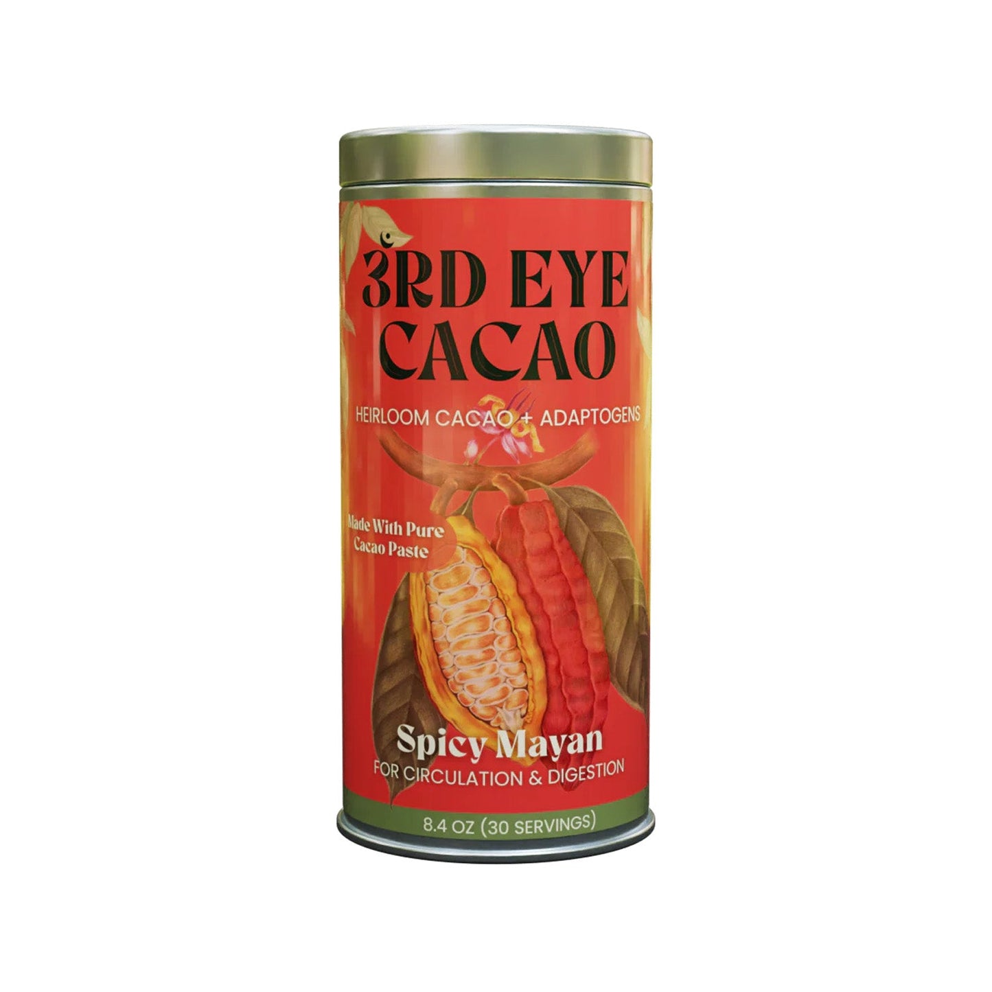 Spicy Mayan Elixir — Cayenne, Ginger & Ceremonial Cacao