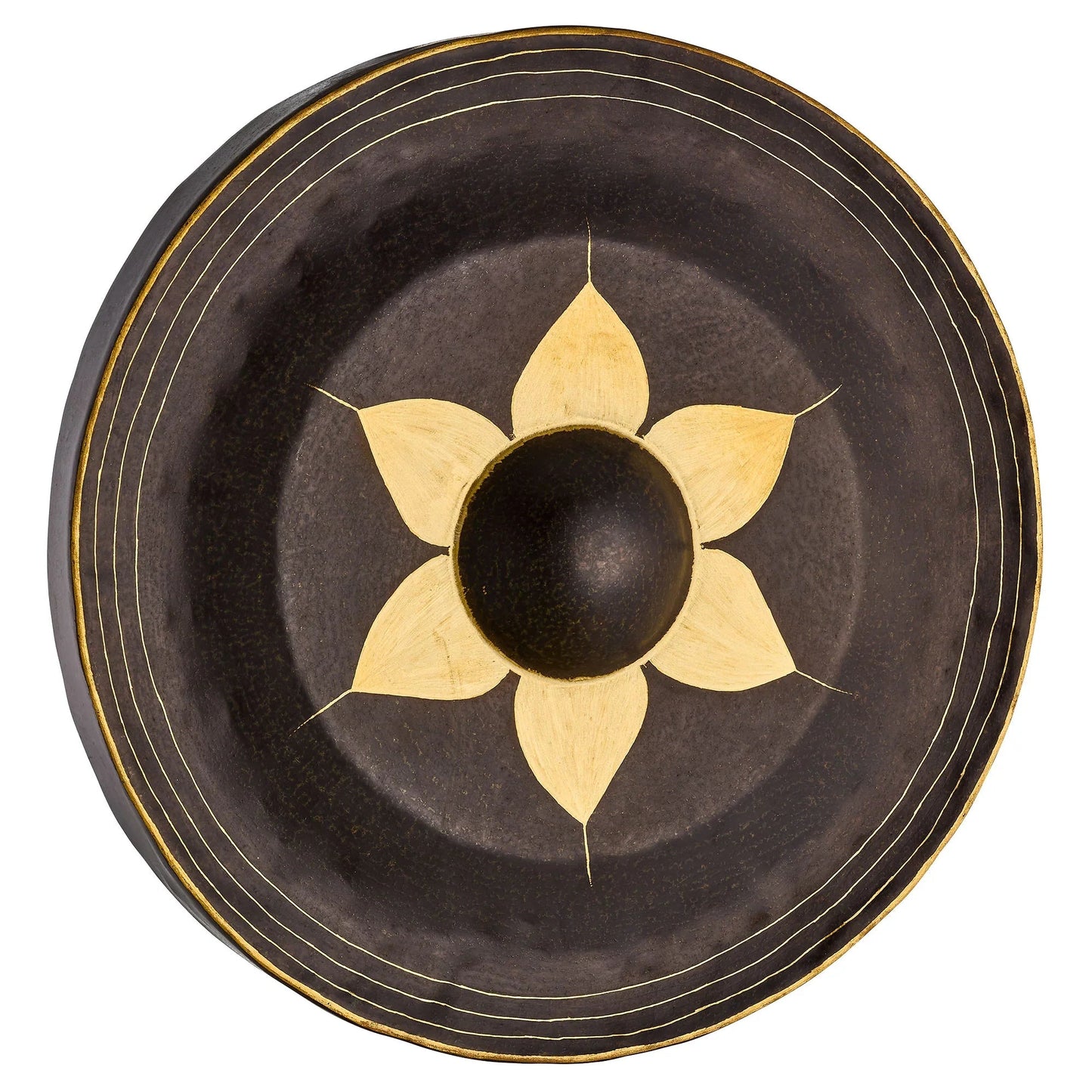 20-inch handcrafted Thai gong with beater — view 1 of 6