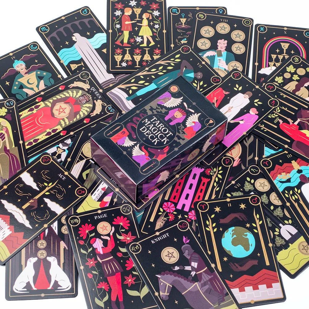 The Witch of the Forest's Tarot Magick Deck — 78-Card Rider-Waite Deck with Guidebook