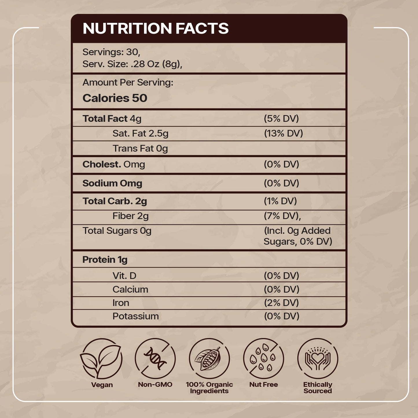 Theo-Bro-Man ceremonial cacao elixir with shilajit, chicory root, pine pollen and maca by 3rd Eye Cacao (view 6)