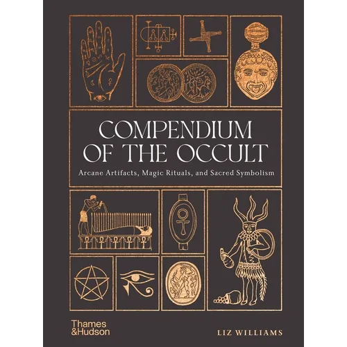Cover of Compendium of the Occult by Liz Williams, illustrated hardcover edition