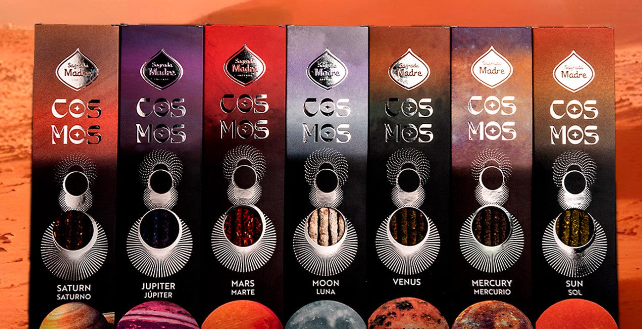Jupiter Cosmos Incense incense sticks and packaging — image 5 of 6