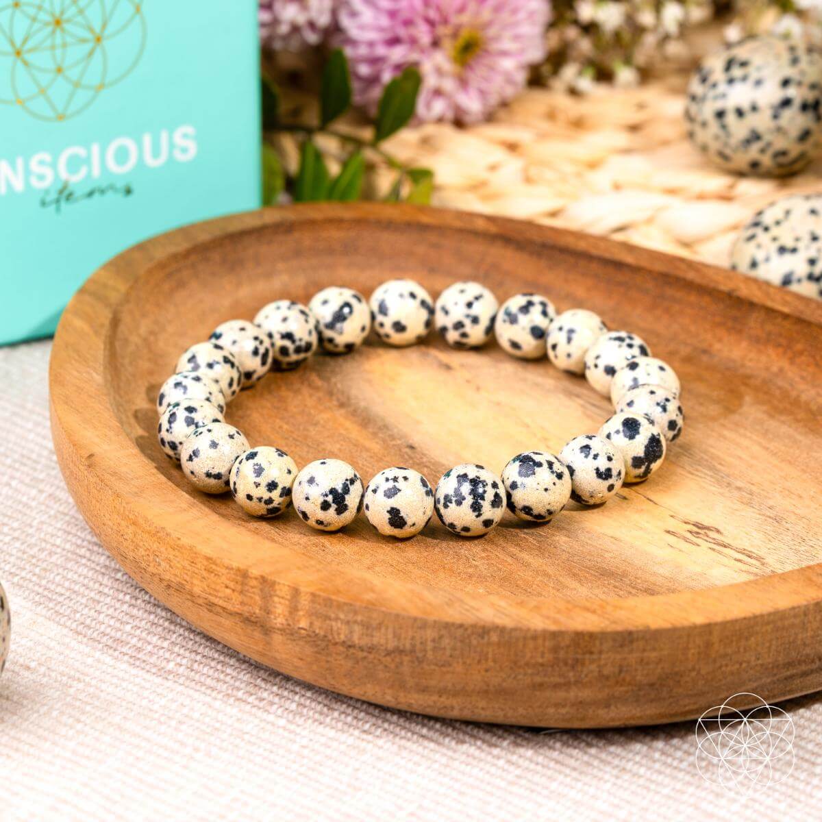 Emotional Detox — Dalmatian Jasper Bracelet for a Lighter Spirit